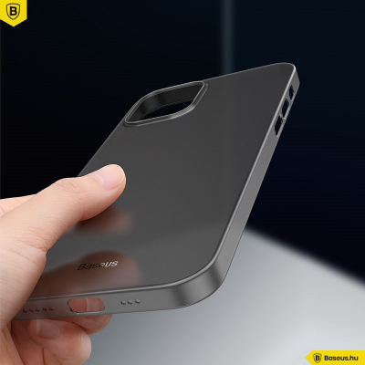 Baseus iPhone 12 Pro Max rugalmas Wing tok - Fekete Baseus iPhone 12 Pro Max rugalmas Wing tok - Fekete