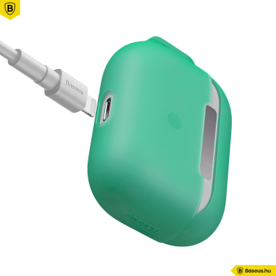 Baseus Lets go szilikon Airpods Pro védőtok - Zöld Baseus Lets go szilikon Airpods Pro védőtok - Zöld