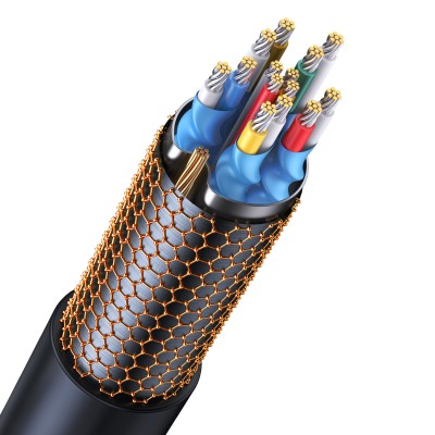 Baseus High Definition HDMI 2.0 kábel, 4K 60 Hz, 5 m, fekete Baseus High Definition HDMI 2.0 kábel, 4K 60 Hz, 5 m, fekete