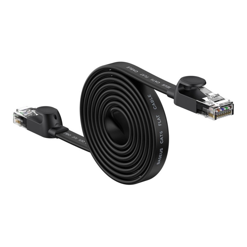 Baseus Ethernet RJ45 hálózati kábel, 1Gbps, 2m (fekete) Baseus Ethernet RJ45 hálózati kábel, 1Gbps, 2m (fekete)