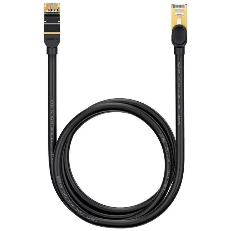Baseus Ethernet RJ45 hálózati kábel, 10Gbps, 3m (fekete) Baseus Ethernet RJ45 hálózati kábel, 10Gbps, 3m (fekete)