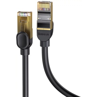 Baseus Ethernet RJ45 hálózati kábel, 10Gbps, 3m (fekete) Baseus Ethernet RJ45 hálózati kábel, 10Gbps, 3m (fekete)