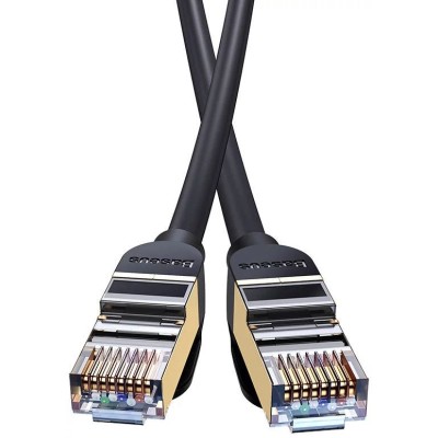 Baseus Ethernet RJ45 hálózati kábel, 10Gbps, 3m (fekete) Baseus Ethernet RJ45 hálózati kábel, 10Gbps, 3m (fekete)