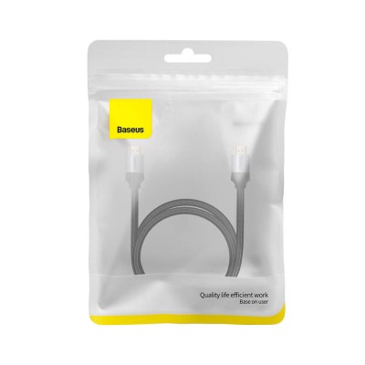 Baseus Enjoyment Series HDMI kábel, 4K, 0.75m (fekete - szürke) Baseus Enjoyment Series HDMI kábel, 4K, 0.75m (fekete - szürke)