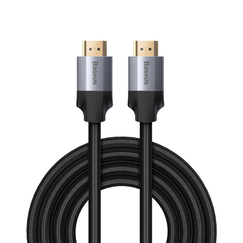 Baseus Enjoyment Series HDMI kábel, 4K, 1.5m (fekete-szürke) Baseus Enjoyment Series HDMI kábel, 4K, 1.5m (fekete-szürke)