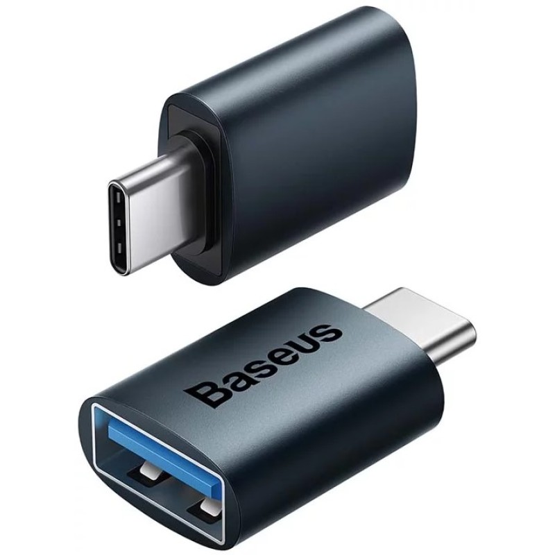 Baseus Ingenuity USB-C – USB-A OTG adapter - Kék Baseus Ingenuity USB-C – USB-A OTG adapter - Kék