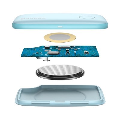 Baseus T2 Bluetooth nyomkövető zsinórral (kék) Baseus T2 Bluetooth nyomkövető zsinórral (kék)