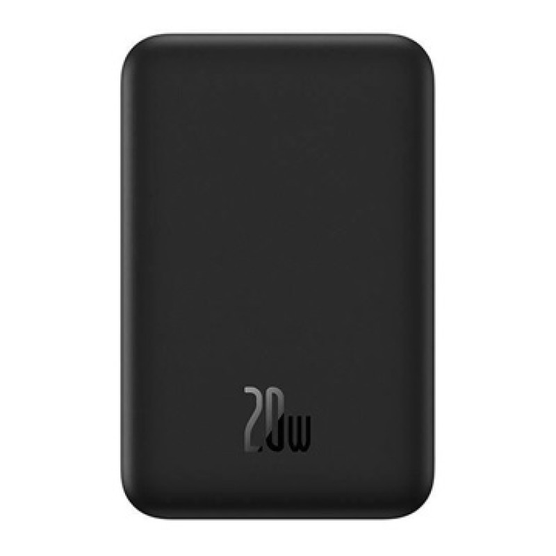 Baseus EnerFill FM41 mágneses powerbank 20000 mAh, 20W – fekete Baseus EnerFill FM41 mágneses powerbank 20000 mAh, 20W – fekete