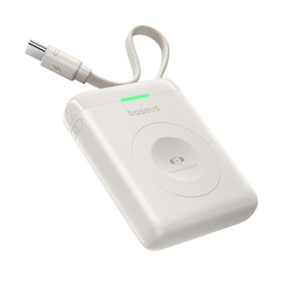 Baseus EnerFill FW11 Apple Watch powerbank 1640 mAh, 5W – fehér