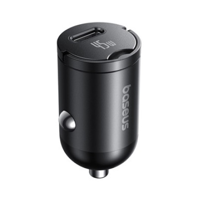 Baseus PrimeTrip VP2 autós töltő, 45W USB-C, 1 m kábellel – fekete