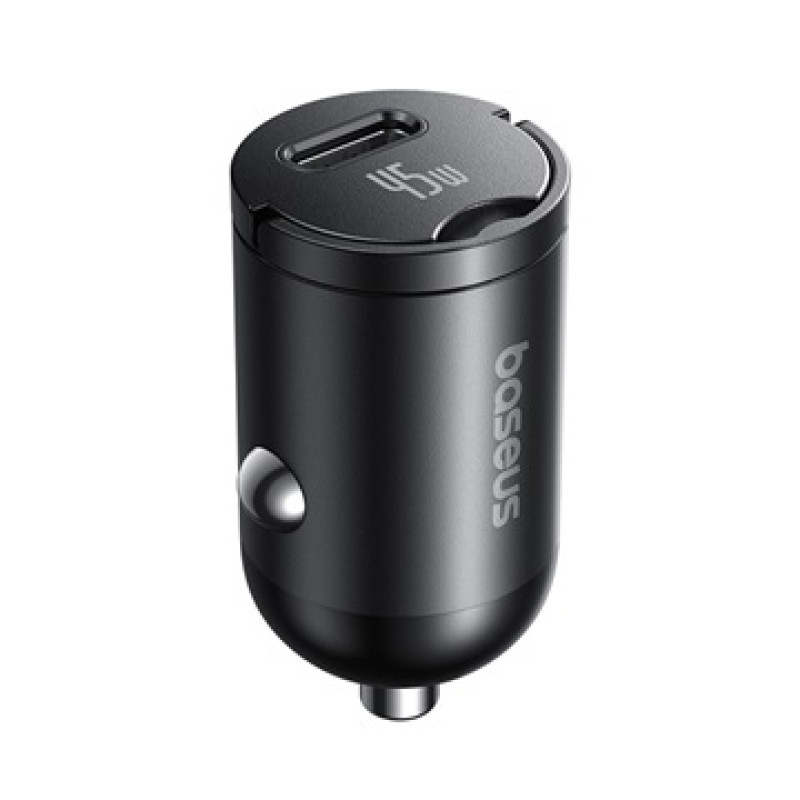 Baseus PrimeTrip VP2 autós töltő, 45W USB-C, 1 m kábellel – fekete Baseus PrimeTrip VP2 autós töltő, 45W USB-C, 1 m kábellel – fekete
