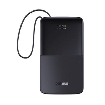 Baseus EnerFill FC51 Bipow 2 Pro powerbank, 30000 mAh, 22,5W – fekete