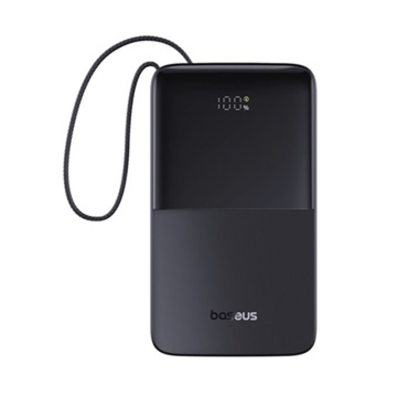 Baseus EnerFill FC51 Bipow 2 Pro powerbank, 30000 mAh, 22,5W – fekete Baseus EnerFill FC51 Bipow 2 Pro powerbank, 30000 mAh, 22,5W – fekete